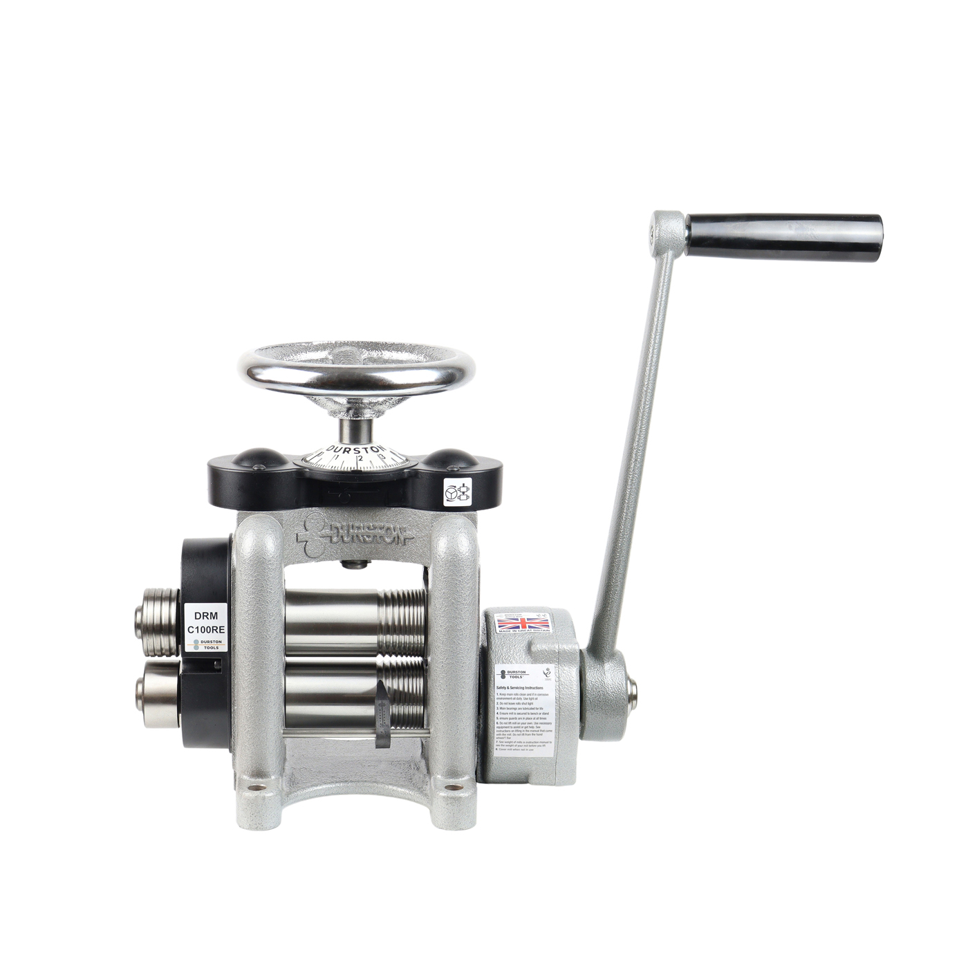 DRMC 100 RE Manual Combination Rolling Mill - 1 piece