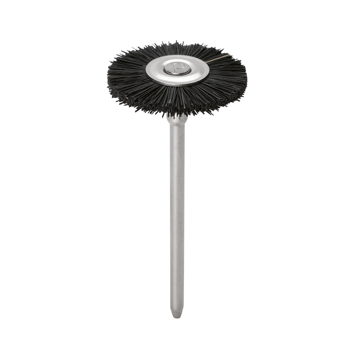 Mini Brushes, Wheels, Chungking, Black, ø 21 mm - 12 pieces