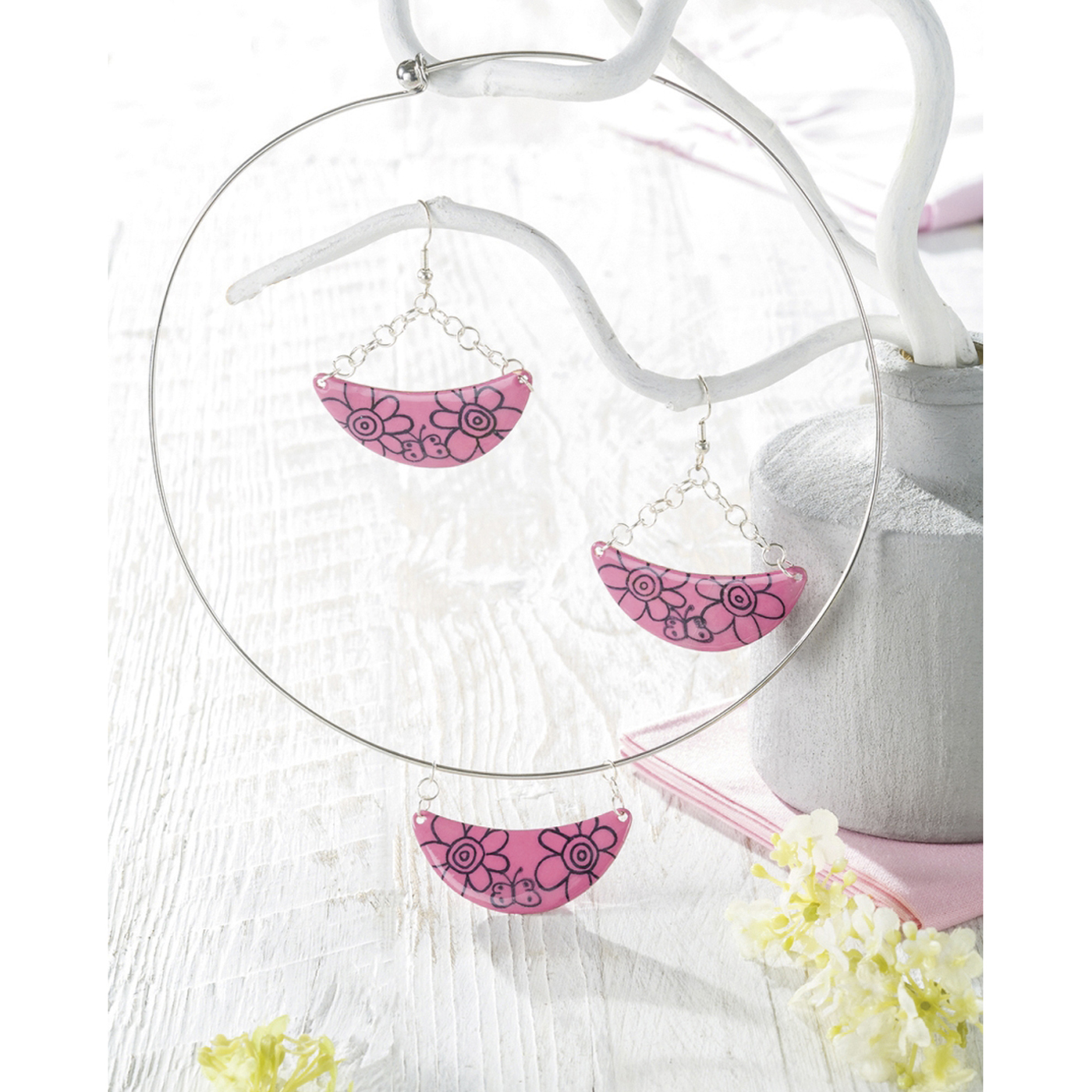 Efcolor Farbschmelzpulver, opak, pink - 25 ml