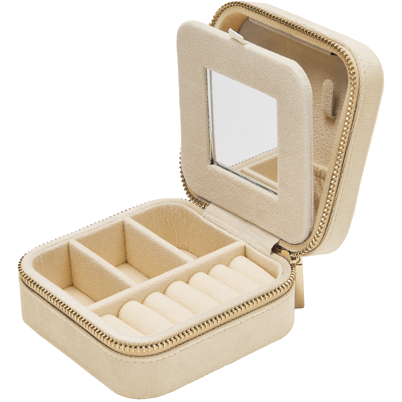 Socases Schmuckkästchen, vanille, 100 x 100 x 50 mm - 1 Stück