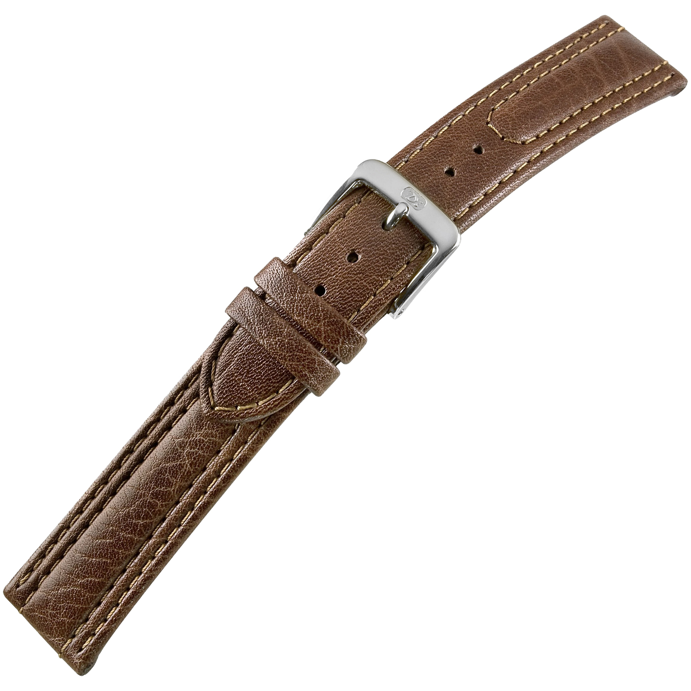 Di-Modell Uhrenarmband Siena, Herren, dunkelbraun, 18 mm - 1 Stück