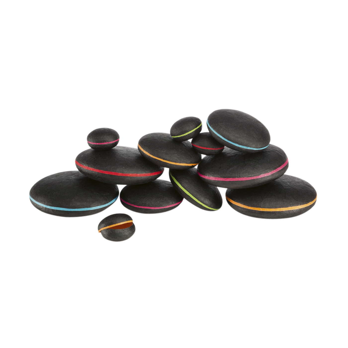 PICA-Design Schmucketuis "Rondo", bunt, ø 50 mm - 5 Stück PICA-Design Schmucketuis "Rondo", bunt, ø 50 mm - 5 Stück