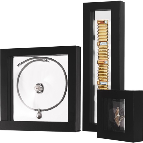 Jewellery Packaging "Frame", Black, 265 x 60 x 25 mm - 1 piece