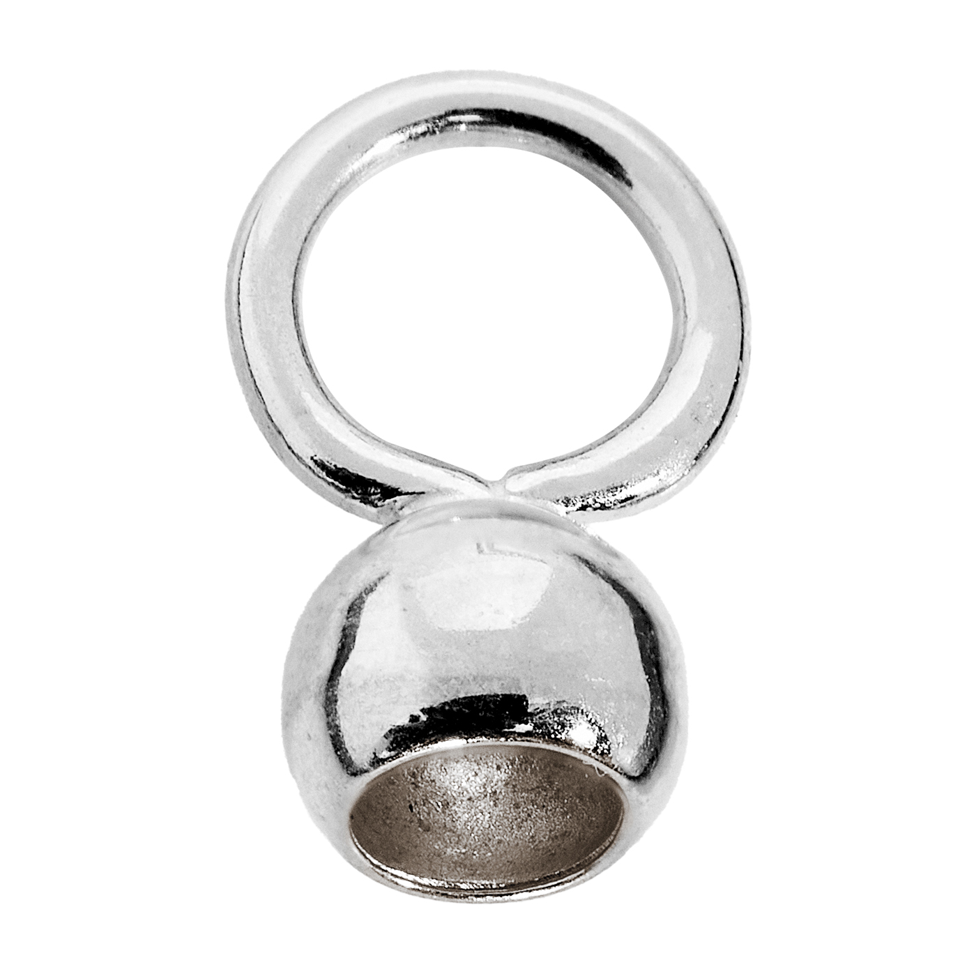 End Cap, Ball, 935Ag, ø 3.5 mm, Large Lug - 1 piece