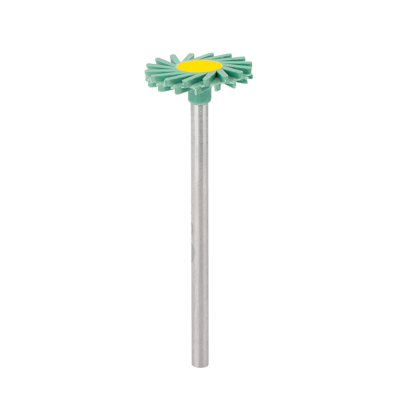 Diacera Twist Polishing Brushes, Green, Medium, ø 14.0x1.6mm - 10 pieces