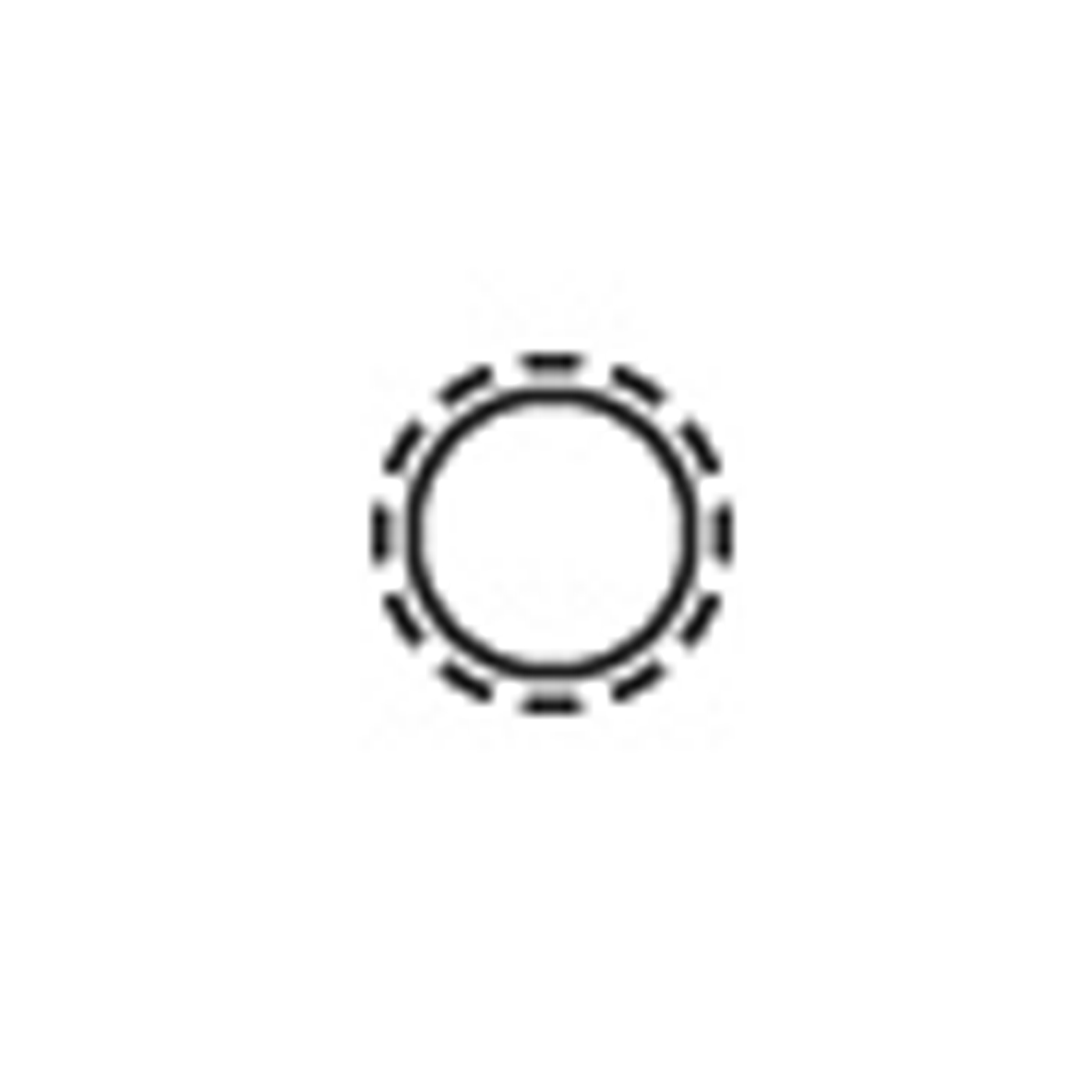 Needle File, Round, Cut 2 - 1 piece Needle File, Round, Cut 2 - 1 piece