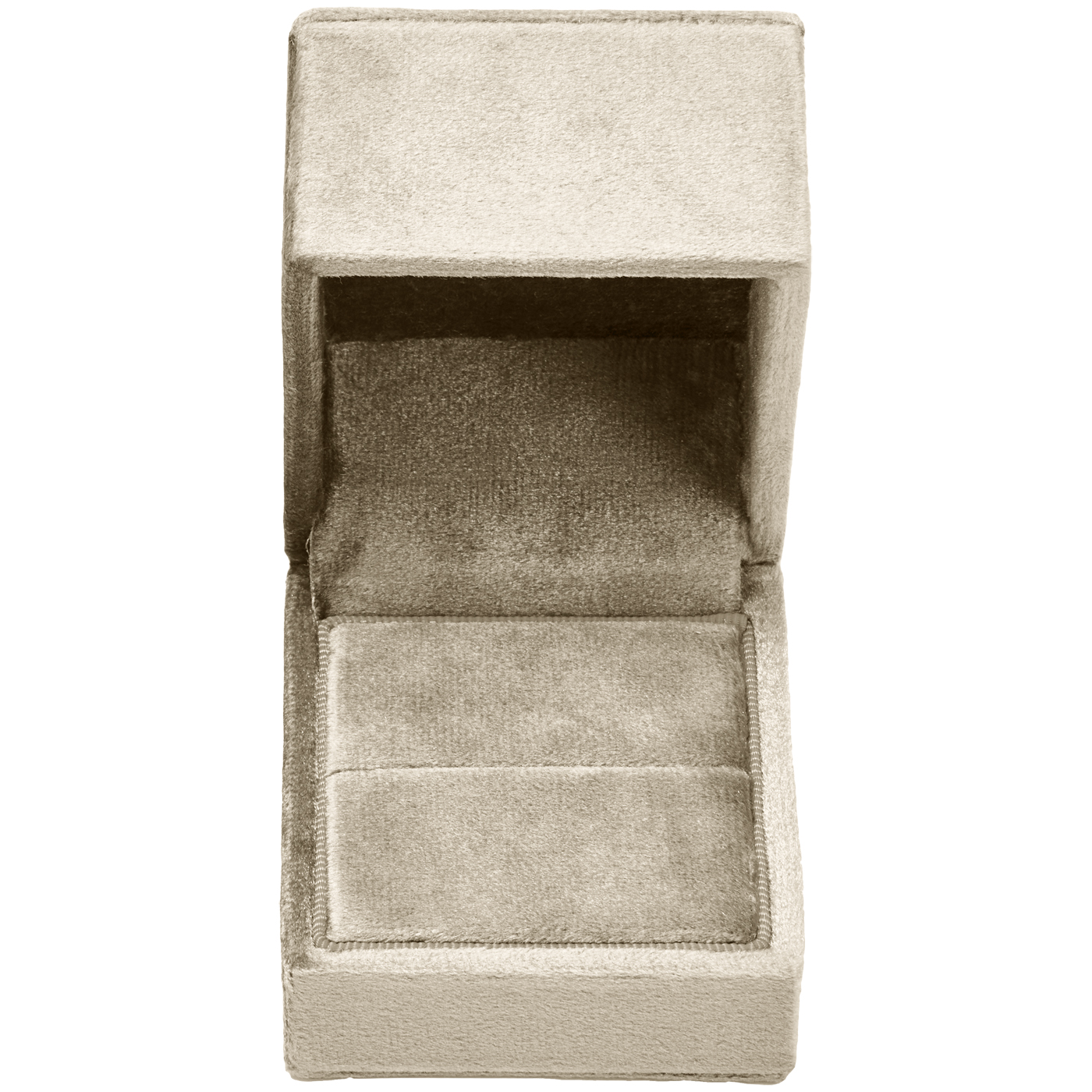 Socases Schmucketui "Classic", vanille, 60 x 65 x 60 mm - 1 Stück