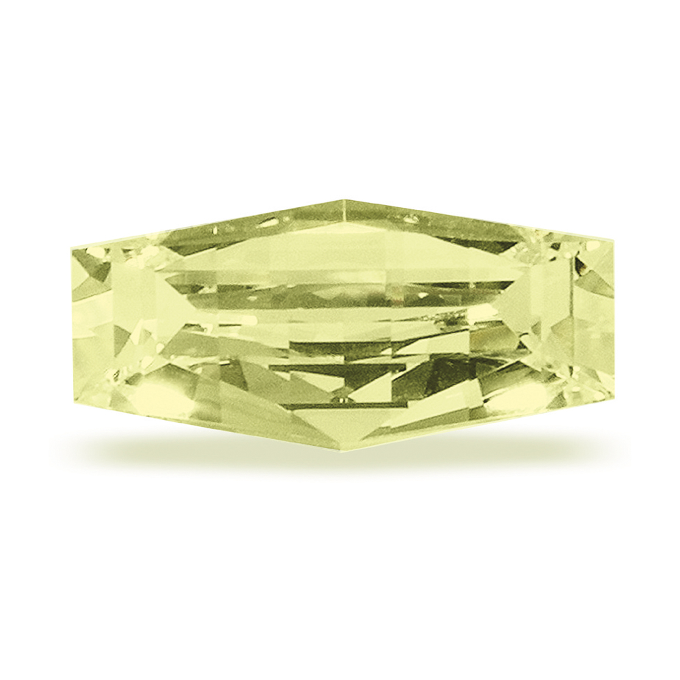 C.Zirconia,l.yell.,6.0x3.0,D.Cut - 1 piece