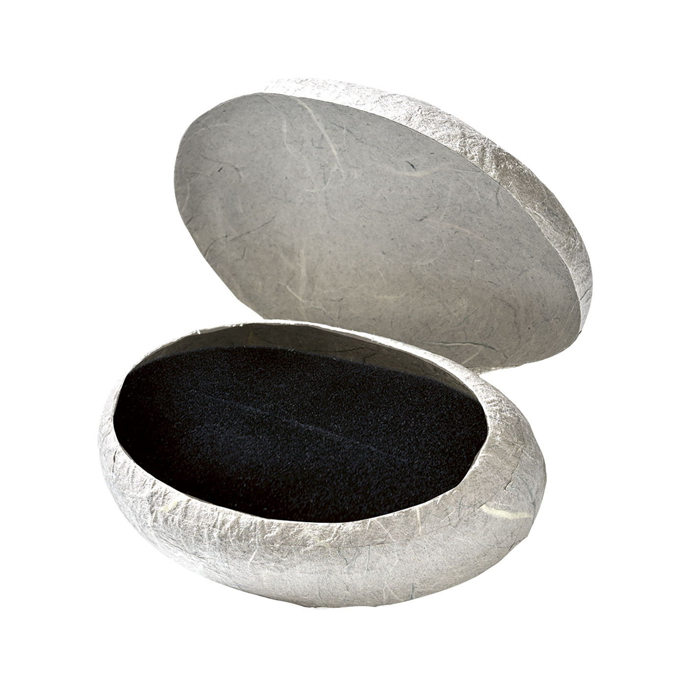 Jewellery Packaging "Stone", Grey, 90 x 60 x 35 mm - 1 piece Jewellery Packaging "Stone", Grey, 90 x 60 x 35 mm - 1 piece