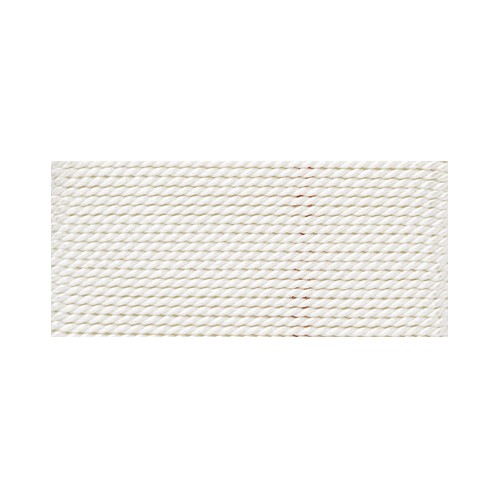Bead Cord NylonPower, White, No. 14 - 2 m
