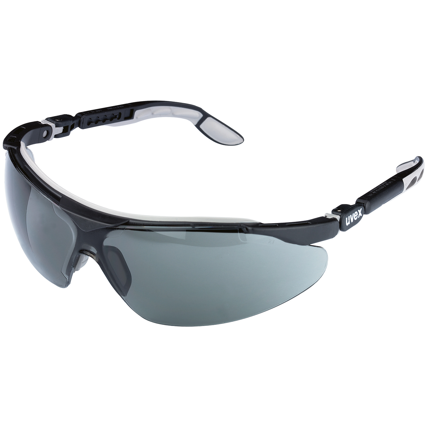 uvex iSpec Comfort Fit Schutzbrille,Scheibe grau,F. schwarz/grau - 1 Stück