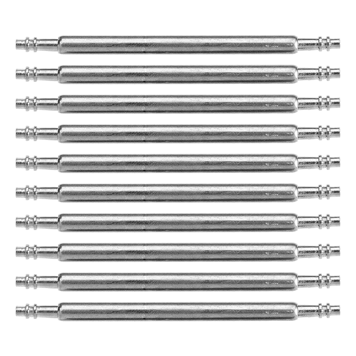 Federstege mit Doppelbund, Edelstahl, Ø 1,5 mm, 22 mm - 10 Stück