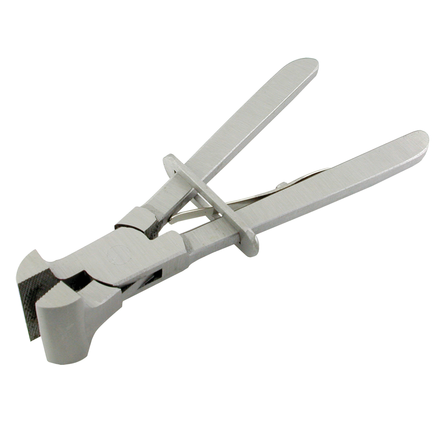 Schnallzange, breites Maul, mit Hieb, 130 mm - 1 Stück