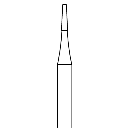 Cylinder Milling Cutter, Fig. 23, ø 1.0 mm - 1 piece