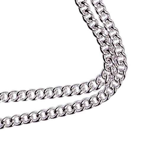 Curb Chain, 925Ag, 1.05 mm, 40 cm - 1 piece
