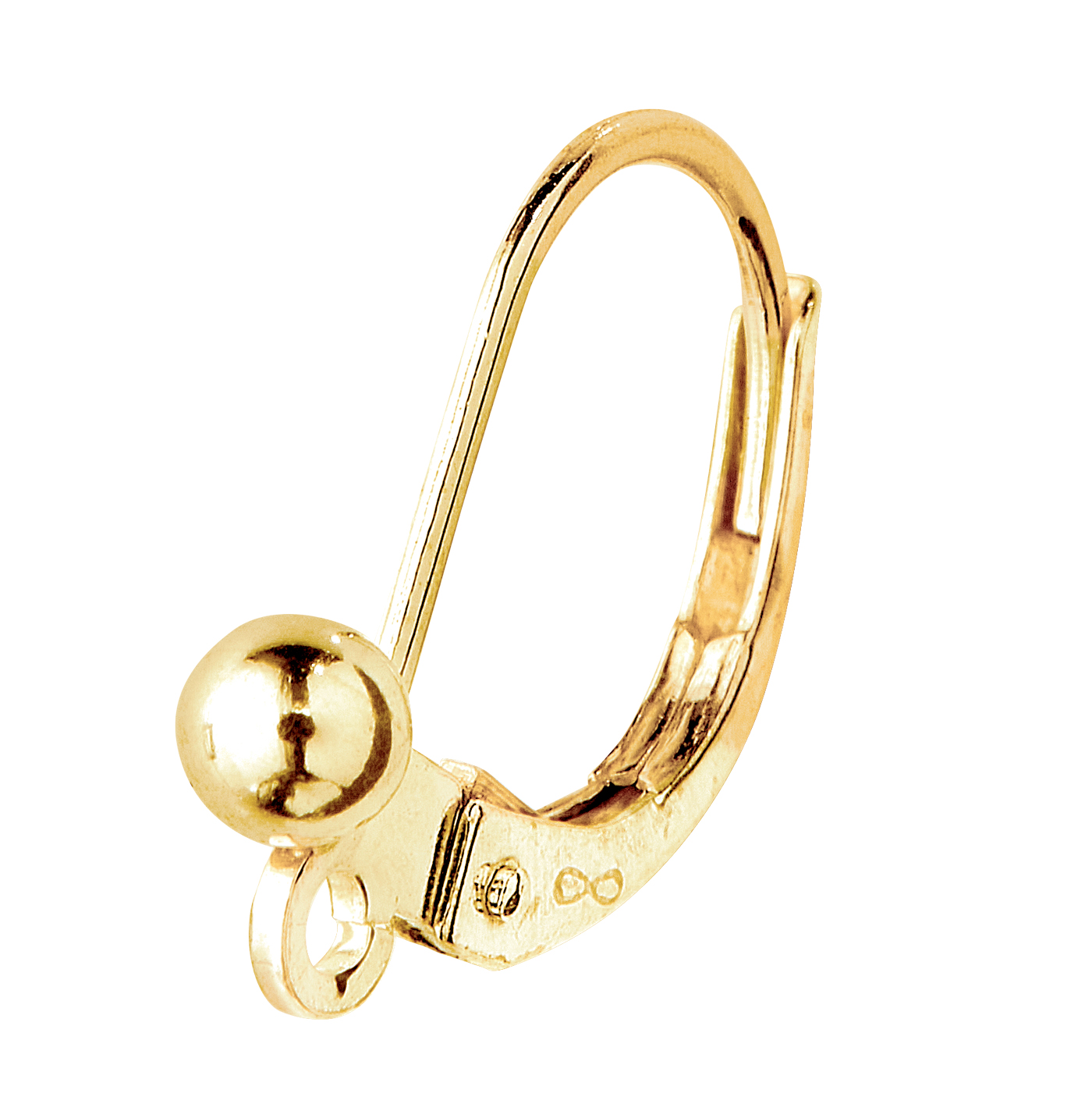 French Clip, 750G, 8.5 x 13.5 mm, Ball ø 3 mm, Lug Longitud. - 1 piece