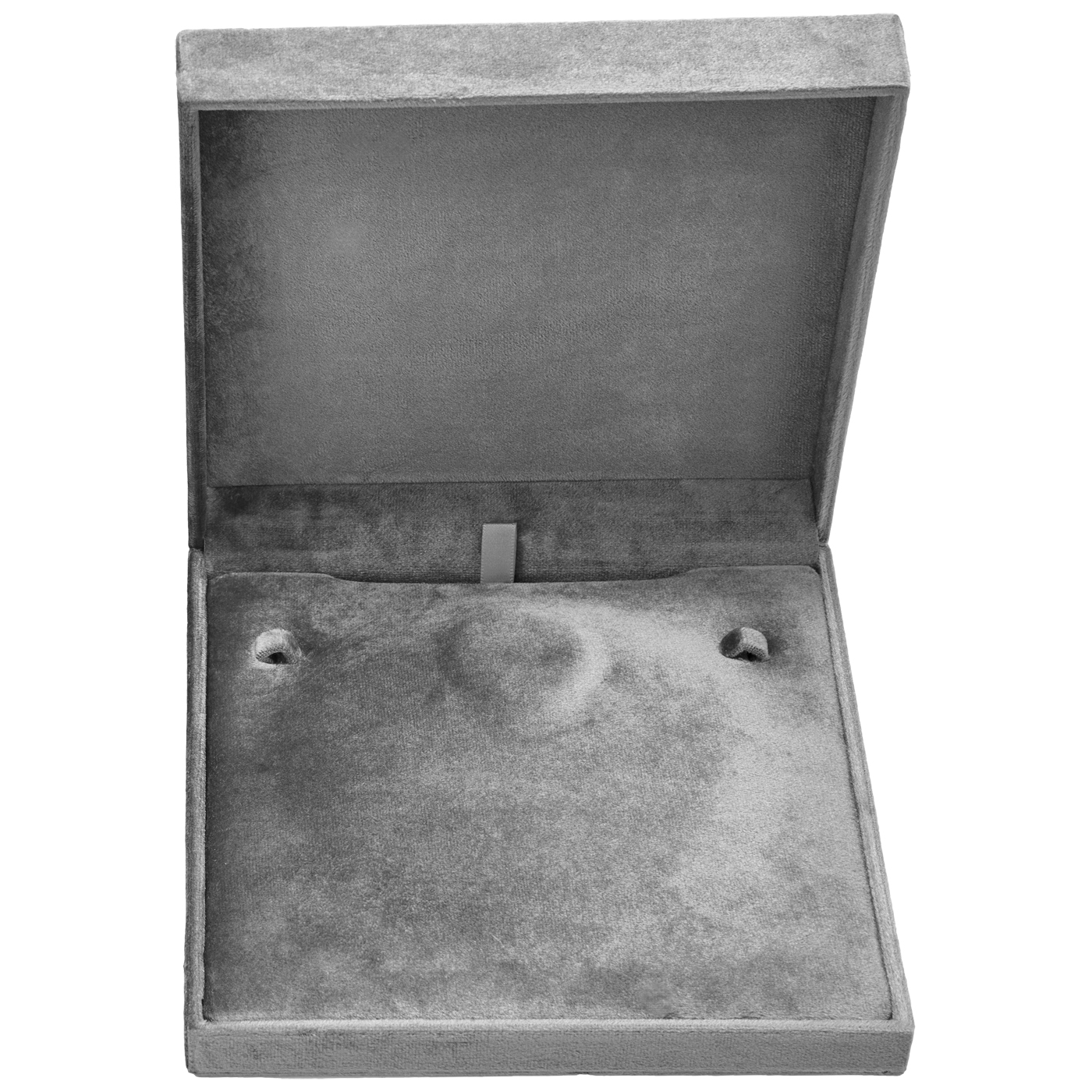 Socases Schmucketui "Classic", anthrazit, 190 x 190 x 45 mm - 1 Stück