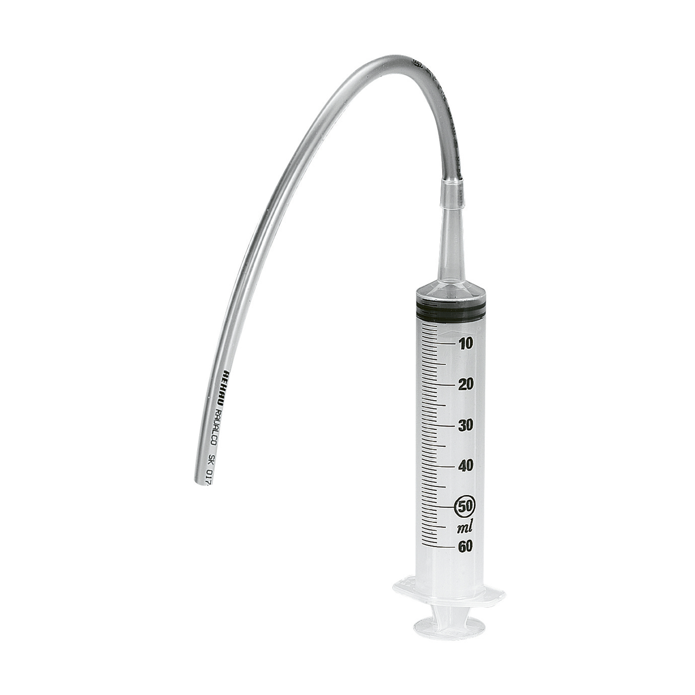 Plastic Syringe with Hose, 50 ml - 1 piece