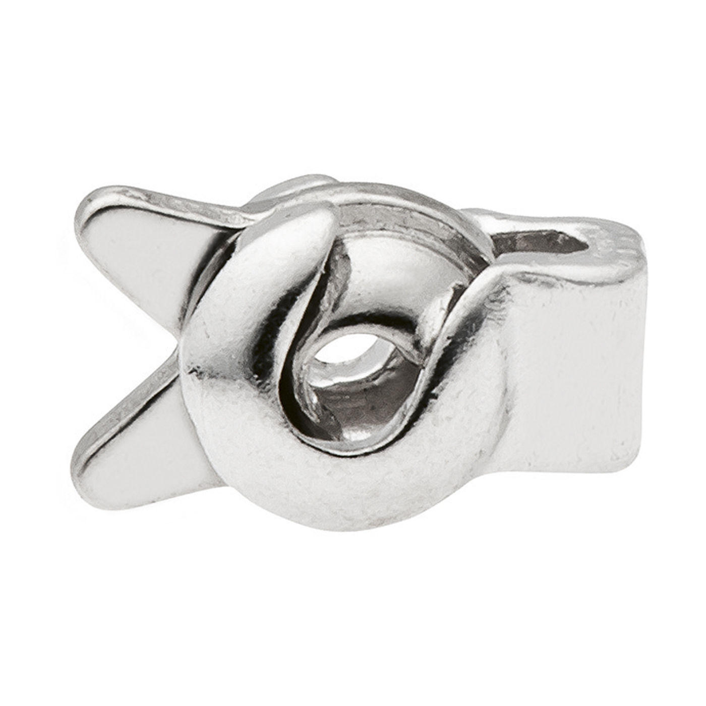 Kugelhaken, 925 Ag, ø 3 x 5 mm - 1 Stück Kugelhaken, 925 Ag, ø 3 x 5 mm - 1 Stück