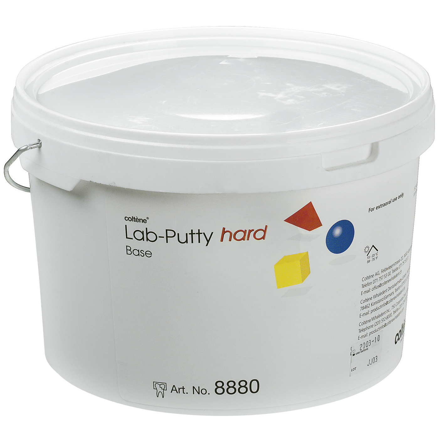Lab-Putty hard Silicone Putty - 2600 ml
