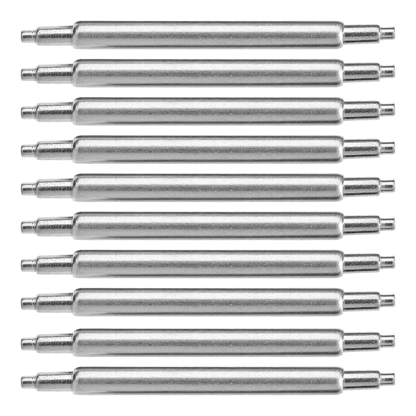 Federstege Universal, Edelstahl, Ø 1,8 mm, 17-21 mm - 10 Stück