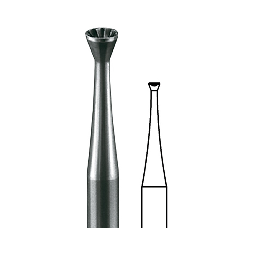 Hollow Drill, Fig. 411C, ø 1.0 mm - 6 pieces