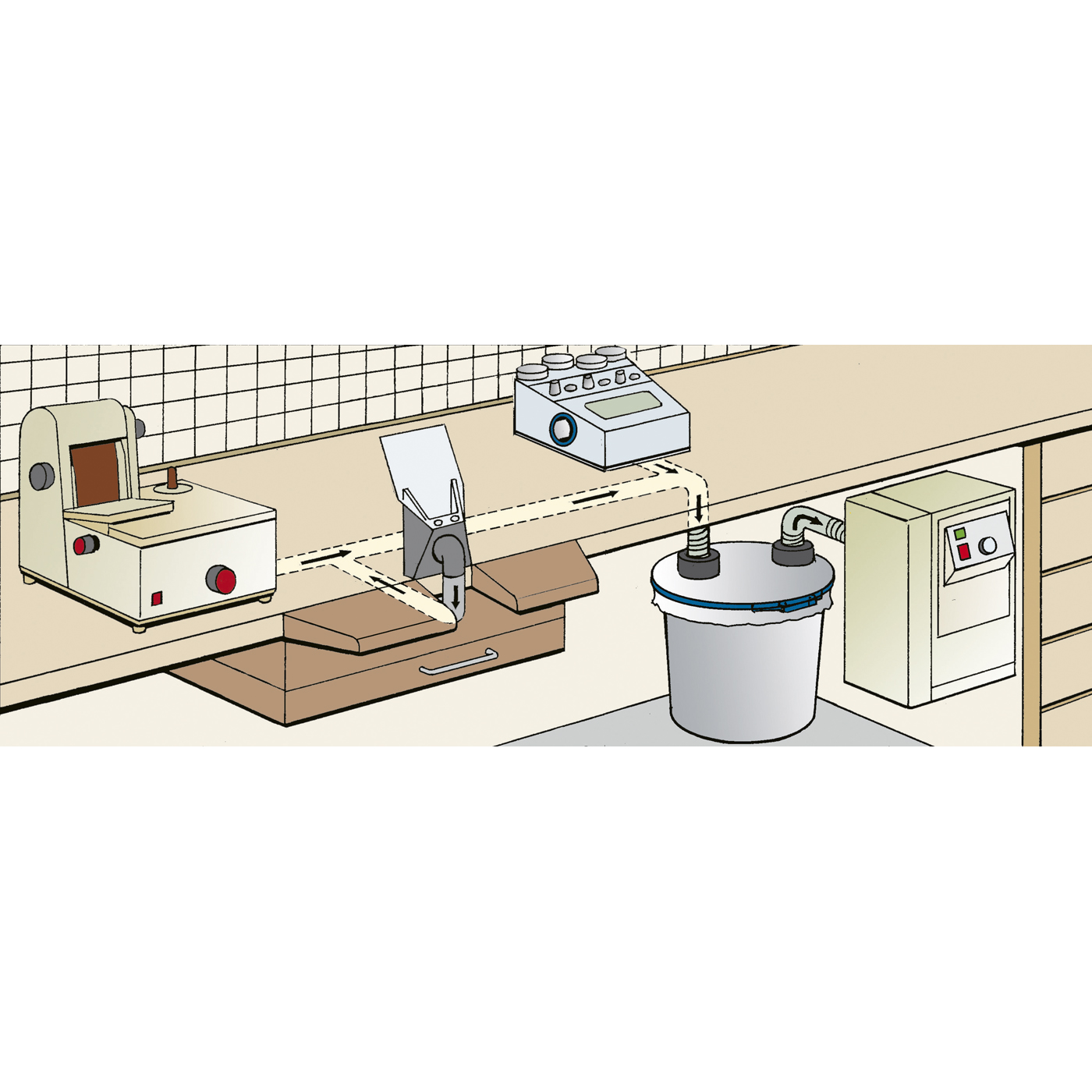 Dust and Sand Separator - 1 piece