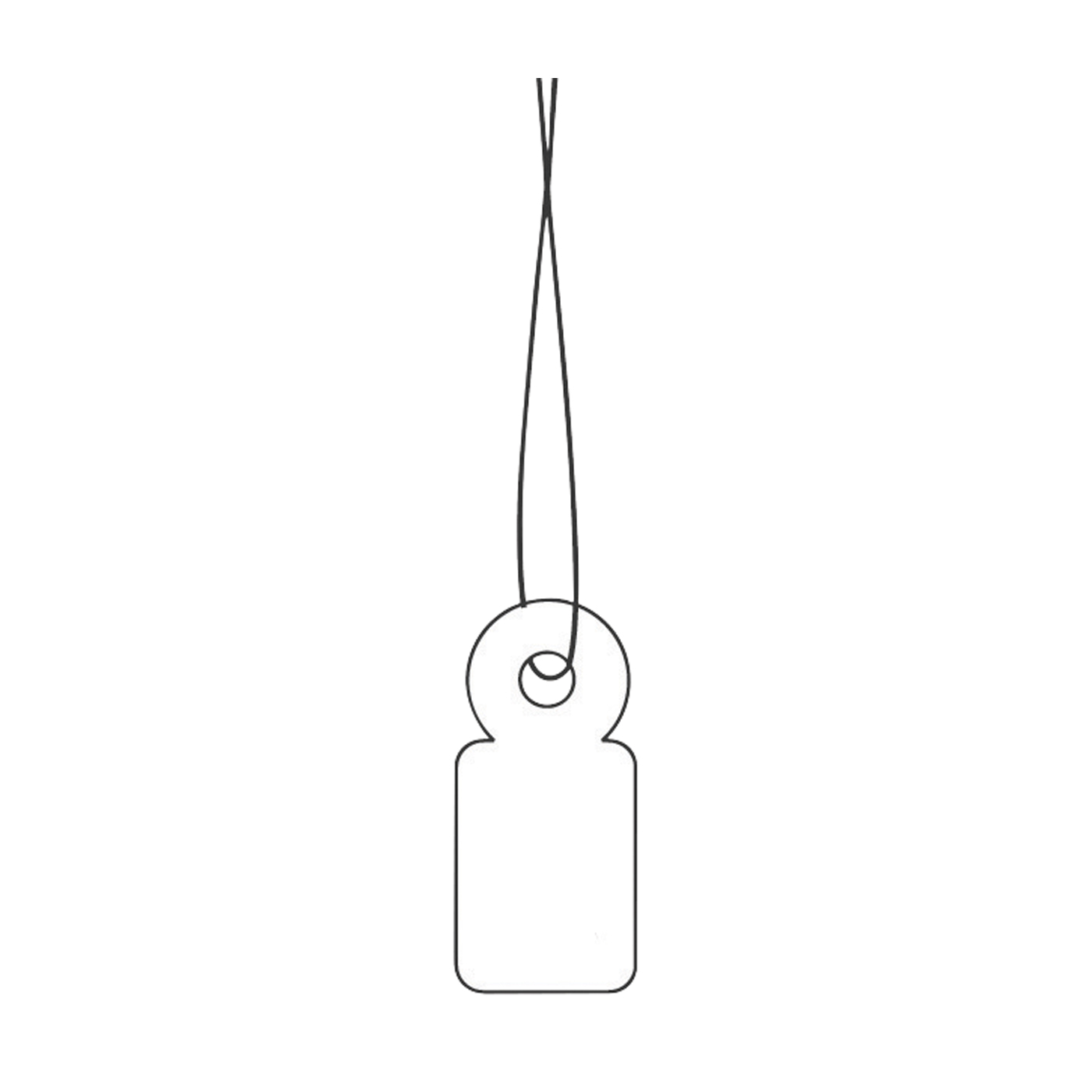 Etiketten, 10 x 22 mm - 100 Stück