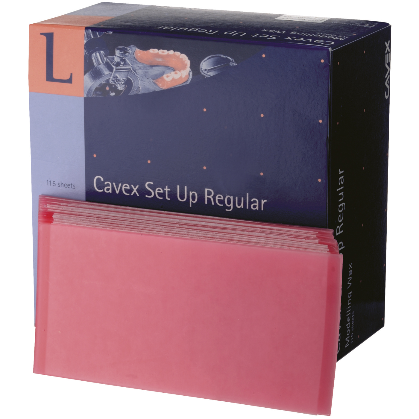 Cavex Holland Set Up Modellierwachs, regular, rosa - 2500 g