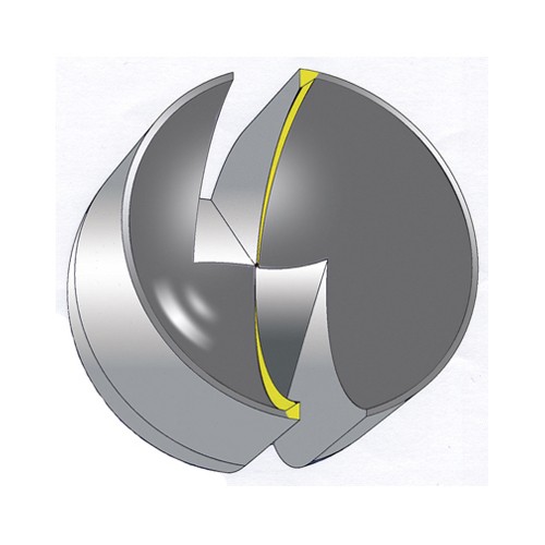 Busch WS-Twincut-Hohlbohrer, Fig. 411T, ø 1,6 mm - 1 Stück Busch WS-Twincut-Hohlbohrer, Fig. 411T, ø 1,6 mm - 1 Stück