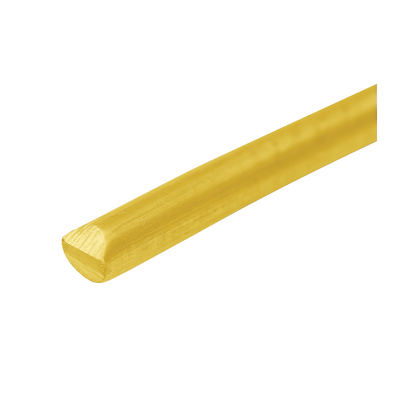 Round Wire, 750G/125 Deep Yellow, ø 1 mm, Length 15 cm - 1 piece