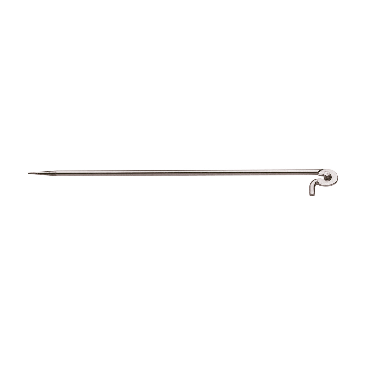 Brooch Needle, 925Ag, 50 mm - 1 piece