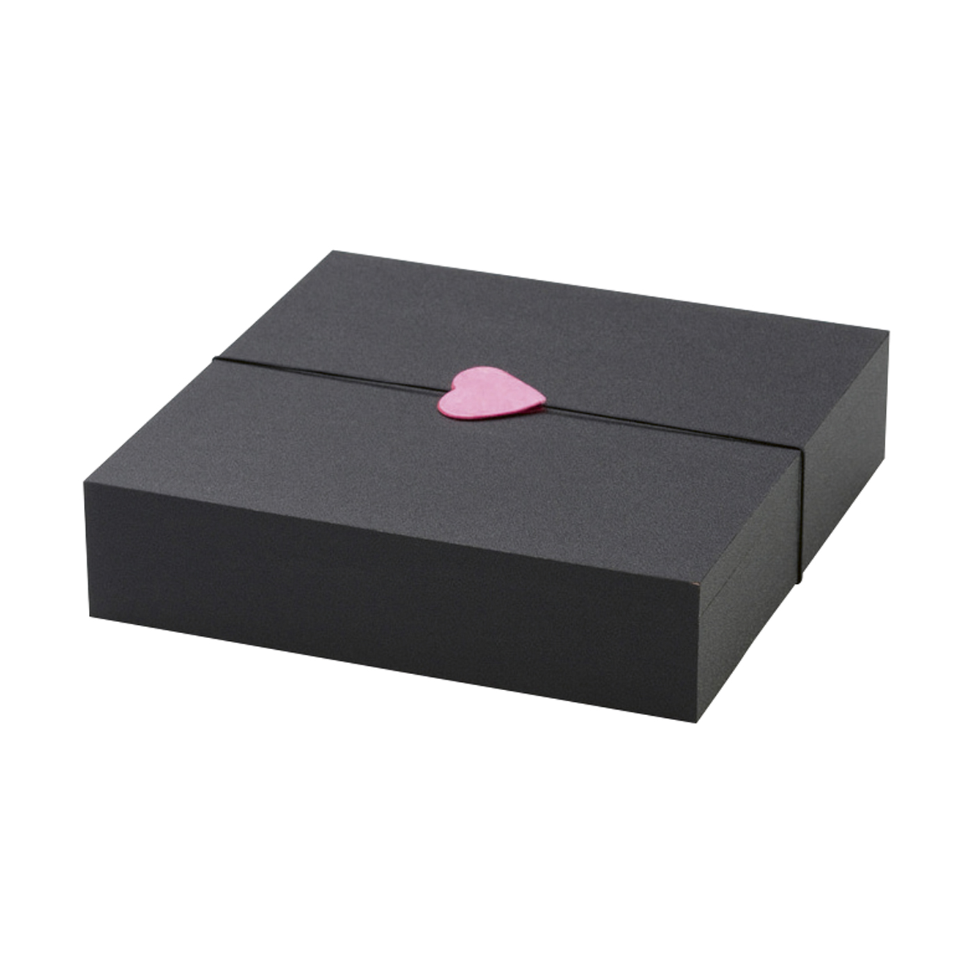 PICA-Design Zierverschlüsse für Schmucketuis, Herz, pink/rot, 19 cm - 30 Stück