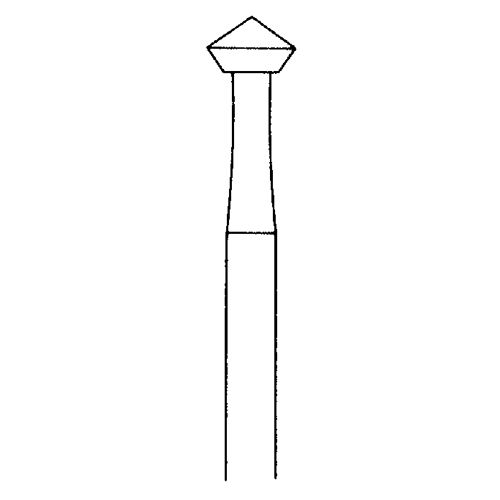 Doppelkegelfräser, Fig. 485, 90°, ø 4,0 mm - 1 Stück