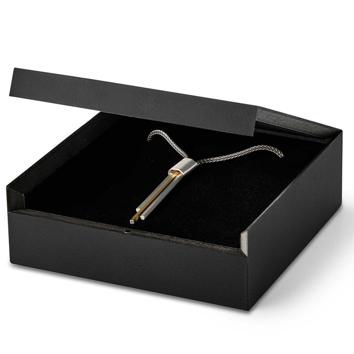 PICA-Design Schmucketui "Blackbox premium", 90 x 90 x 30 mm - 1 Stück PICA-Design Schmucketui "Blackbox premium", 90 x 90 x 30 mm - 1 Stück