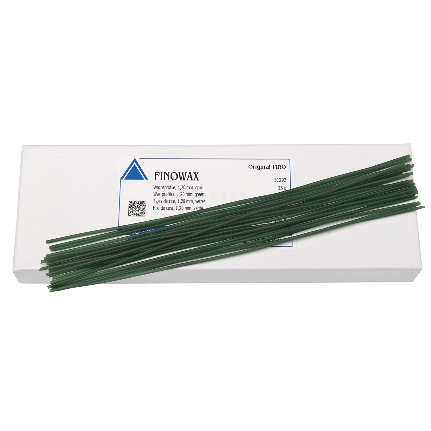 FINOWAX Wachsprofile, ø 1,2 mm, grün - 35 g