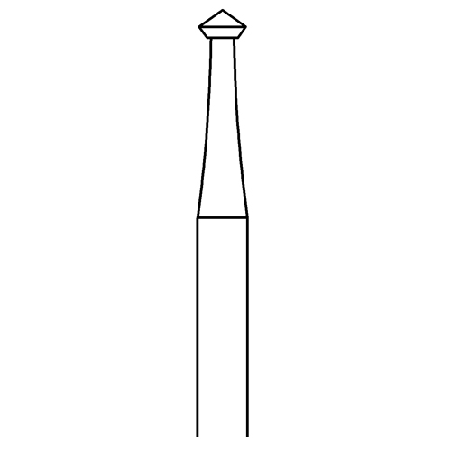 Double Bevel Milling Cutter, Fig. 414, 90°, ø 2.2 mm - 1 piece