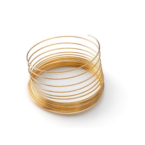 Craft Wire Modelling Wire, Gold-Plated, ø 0.80 mm - 6 m