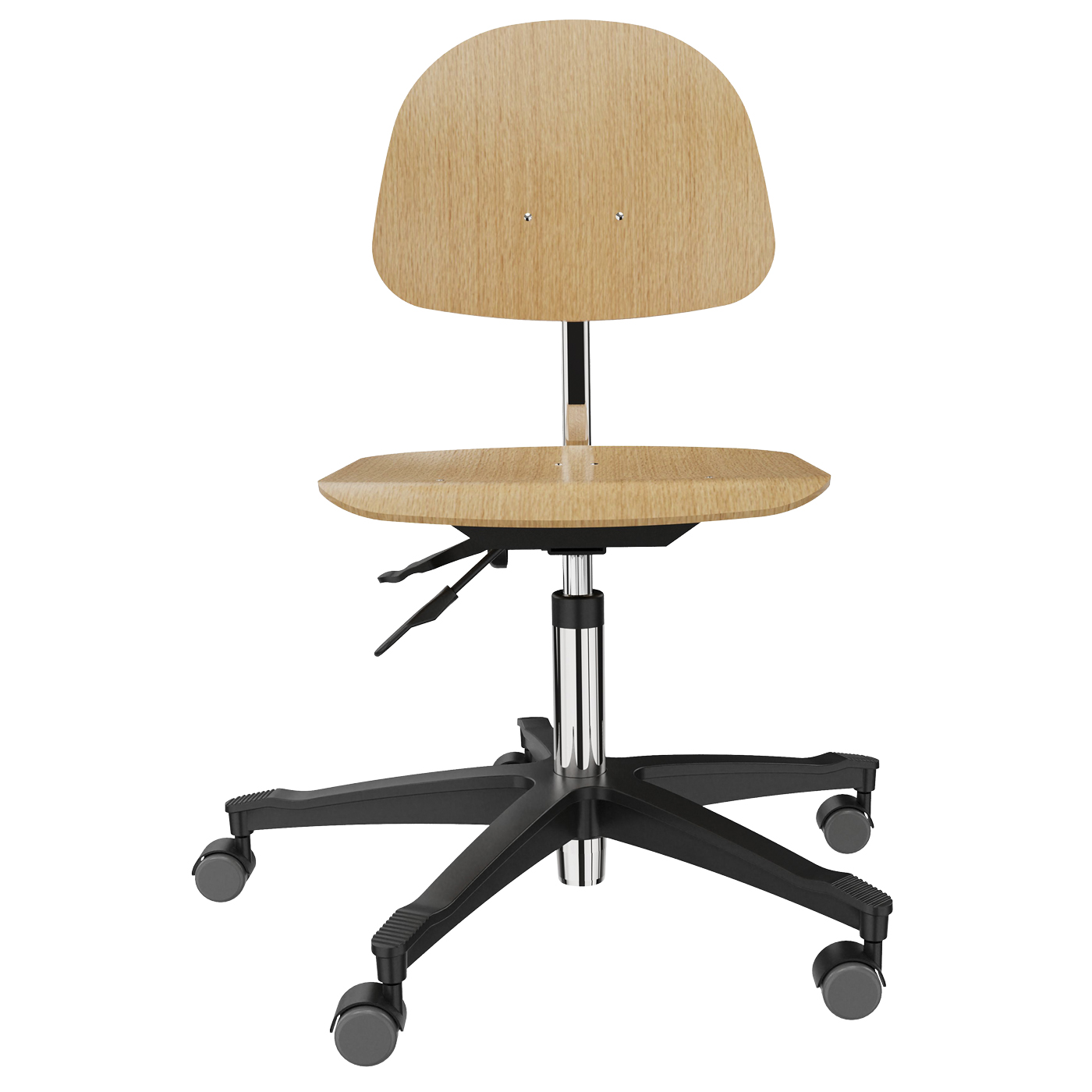 Dauphin Tec Basic Drehstuhl, PC Technik, Buche natur - 1 Stück