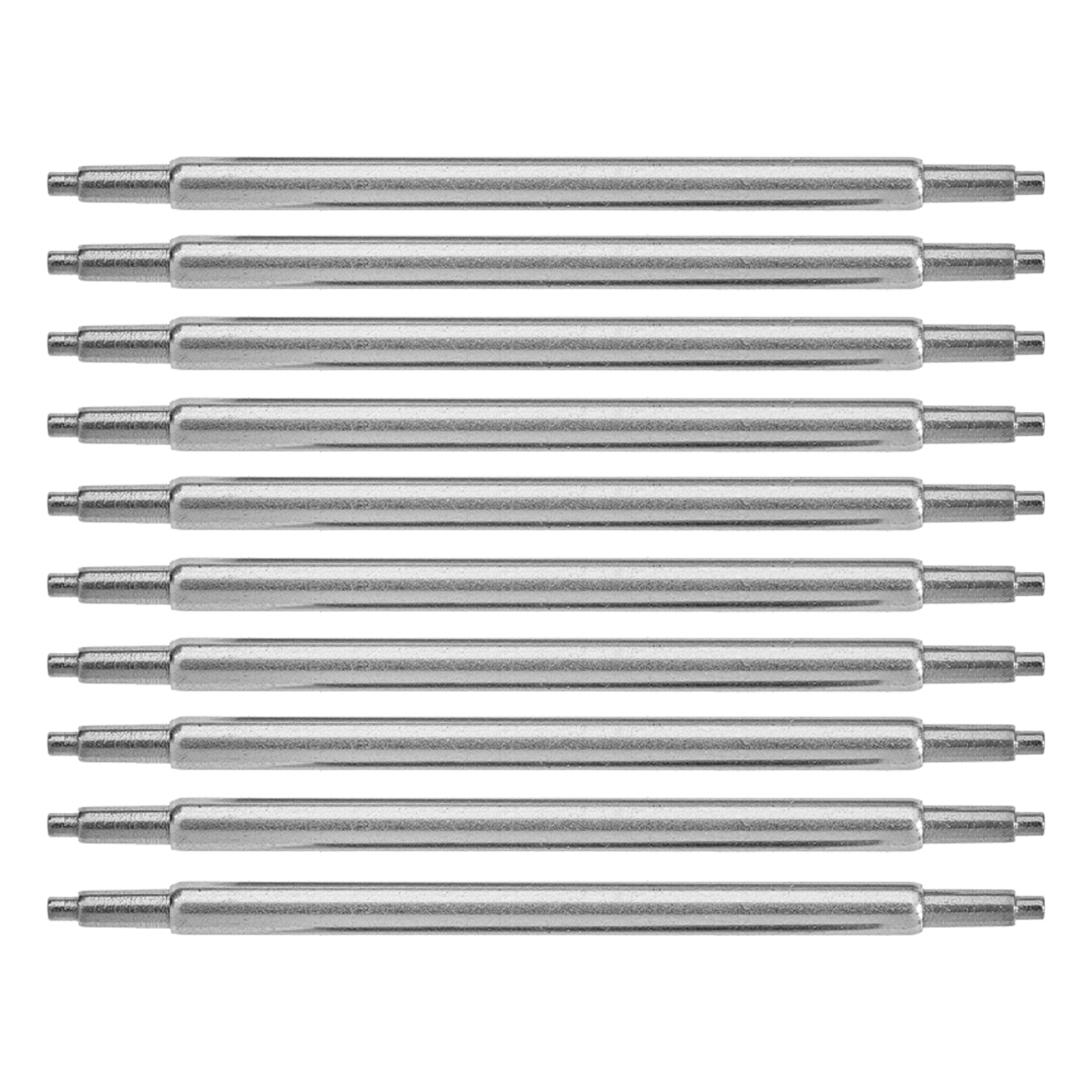 Federstege Universal, Edelstahl, Ø 1,8 mm, 25-30 mm - 10 Stück