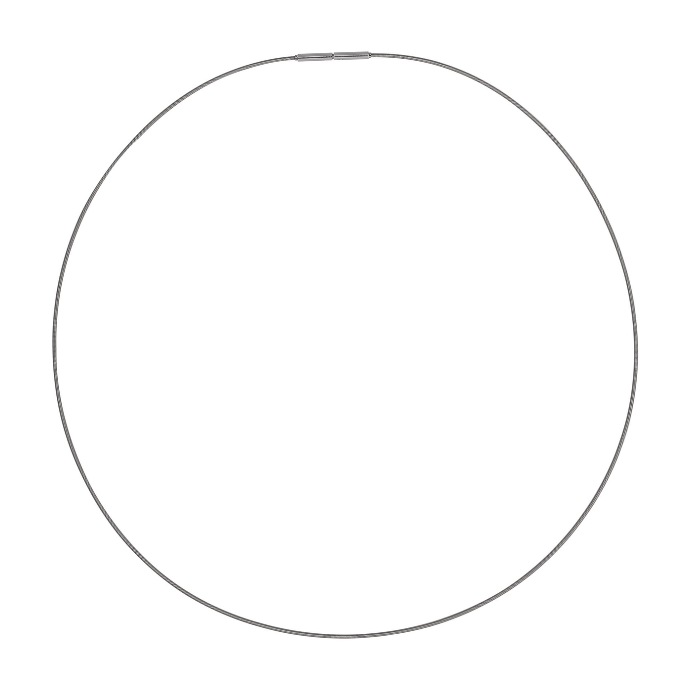 Steel Spiral Circlet, ø 1.00 mm, 42 cm - 1 piece