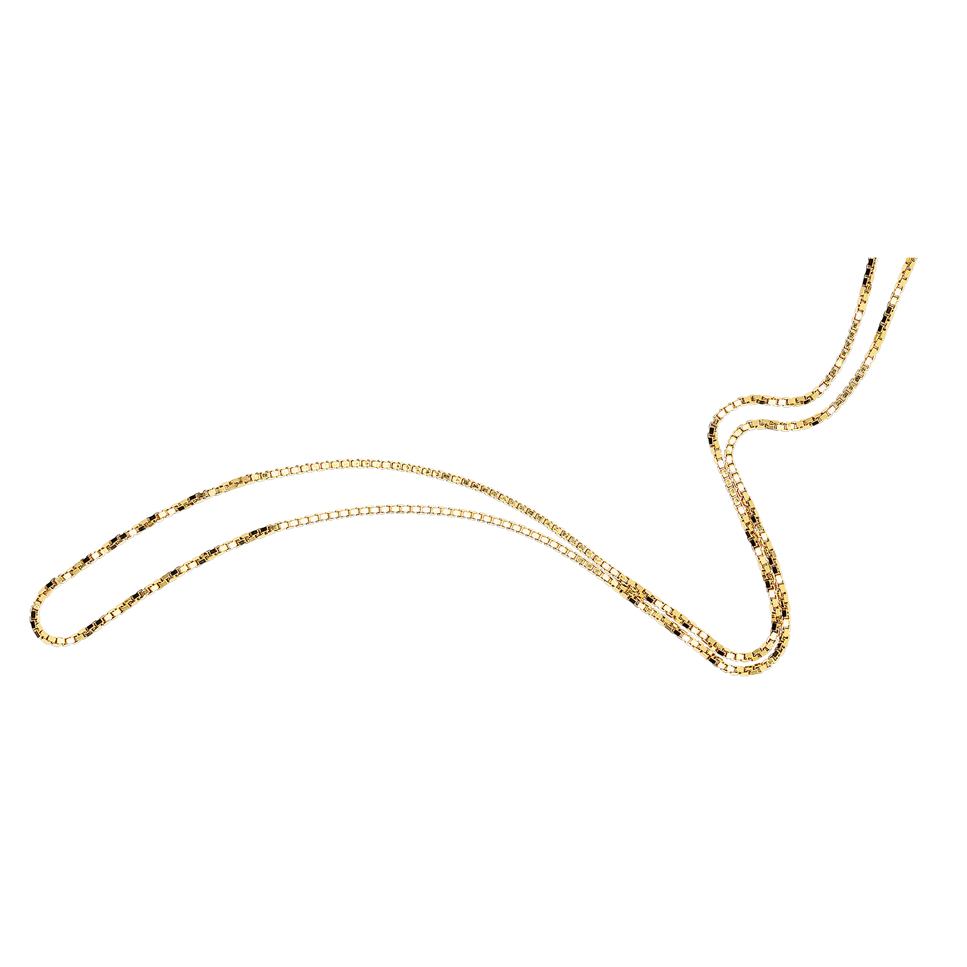 Venezianerkette, 333 G, 1,25 mm, Meterware - 10 cm