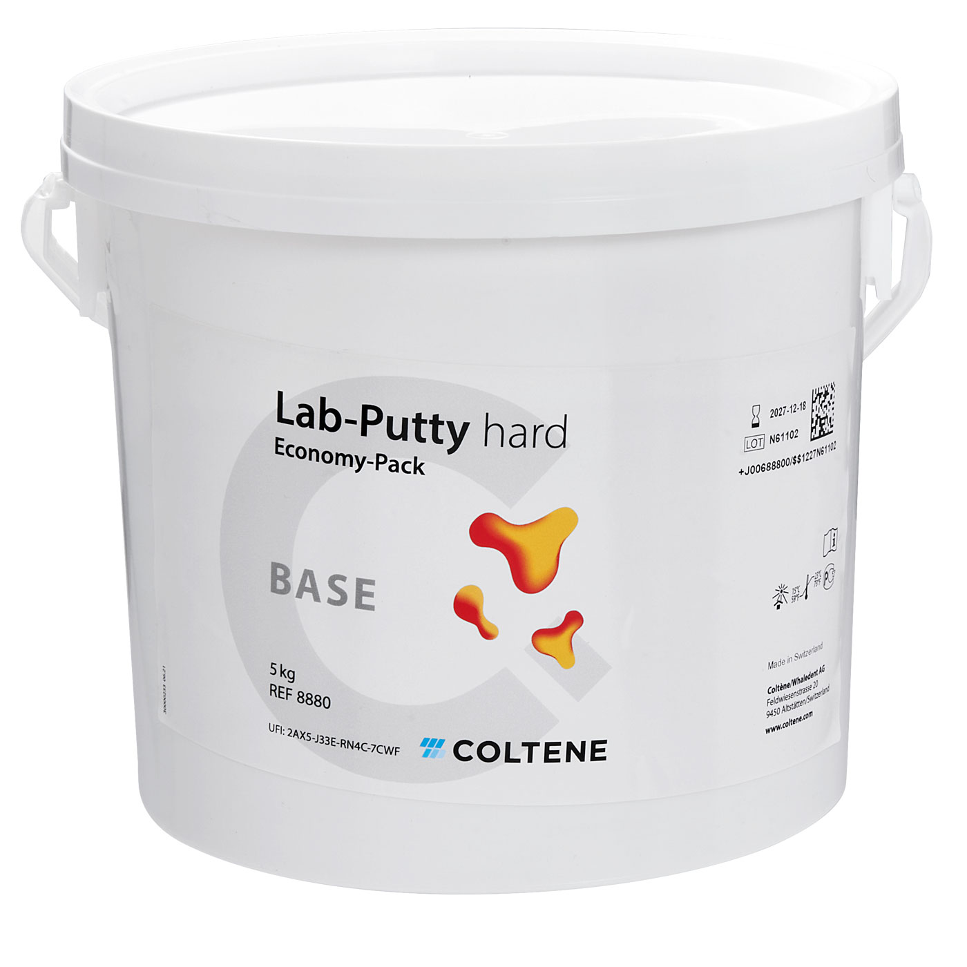 Coltène/Whaledent Lab-Putty hard Silikonknetmasse - 5000 g