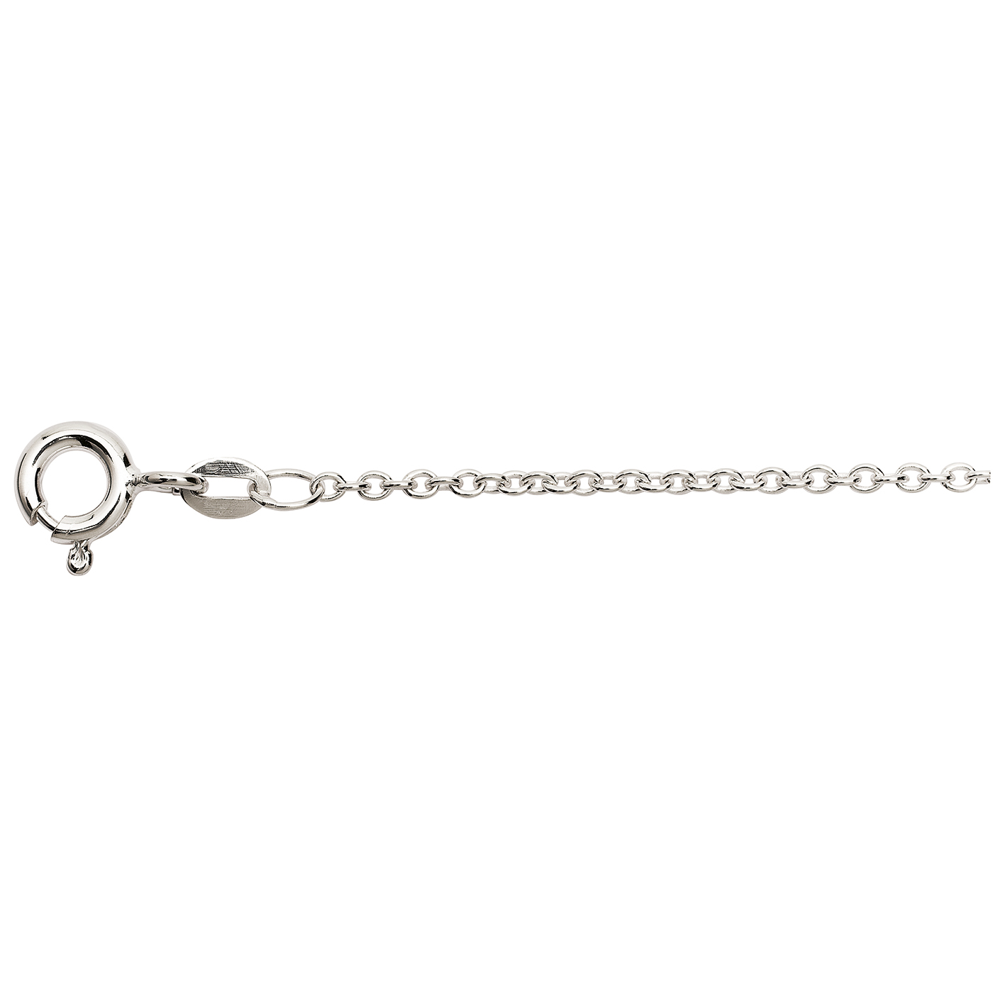 Ankerkette, 585 WG, 1,60 mm, Meterware - 10 cm
