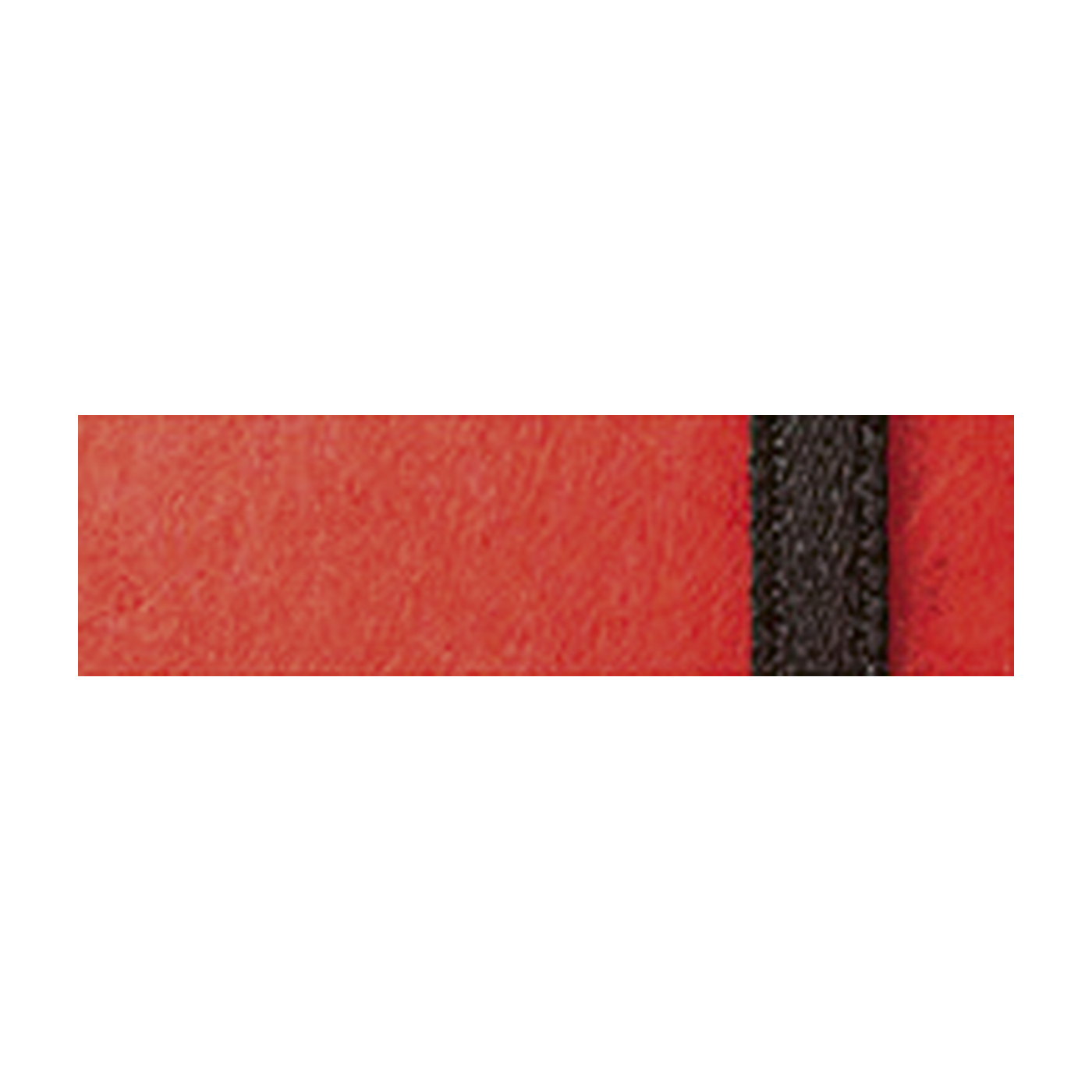 Papiertaschen, rot mit schwarzem Band, 80 x 80 mm - 10 Stück