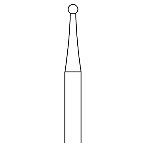 Round Milling Cutter, Fig. 1, ø 1.4 mm - 1 piece