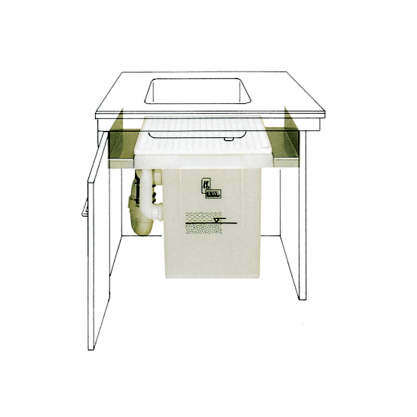 Plaster Trap Type 35-U/S - 1 piece Plaster Trap Type 35-U/S - 1 piece