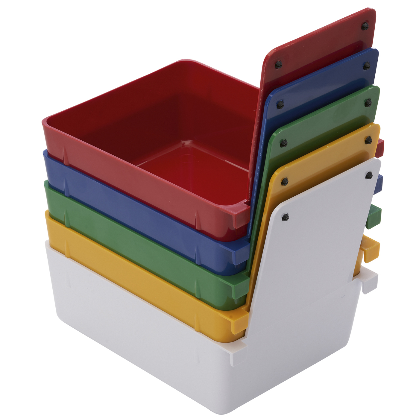 FINO Work Trays, Yellow - 12 pieces