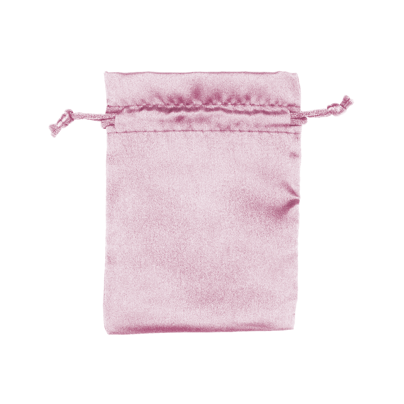Satinbeutel klein, rosa, 90 x 120 mm - 1 Stück