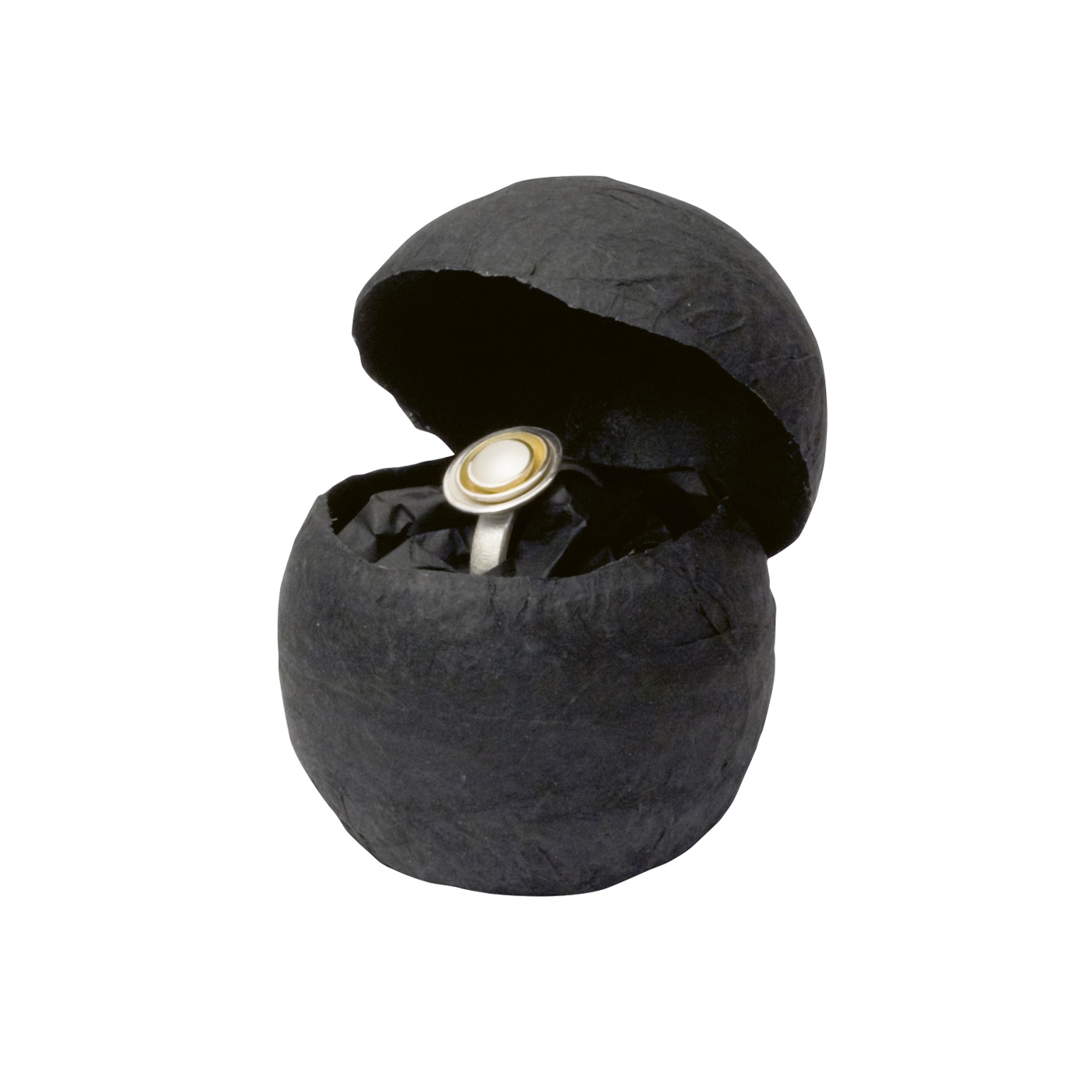 Jewellery Packaging "Ball", Black, ø 50 mm - 1 piece